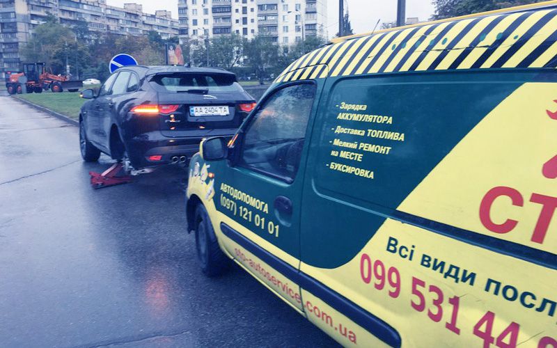 Замена колеса в Киеве на выезд